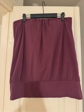 Women's Stretch Tube Shirt in Plum